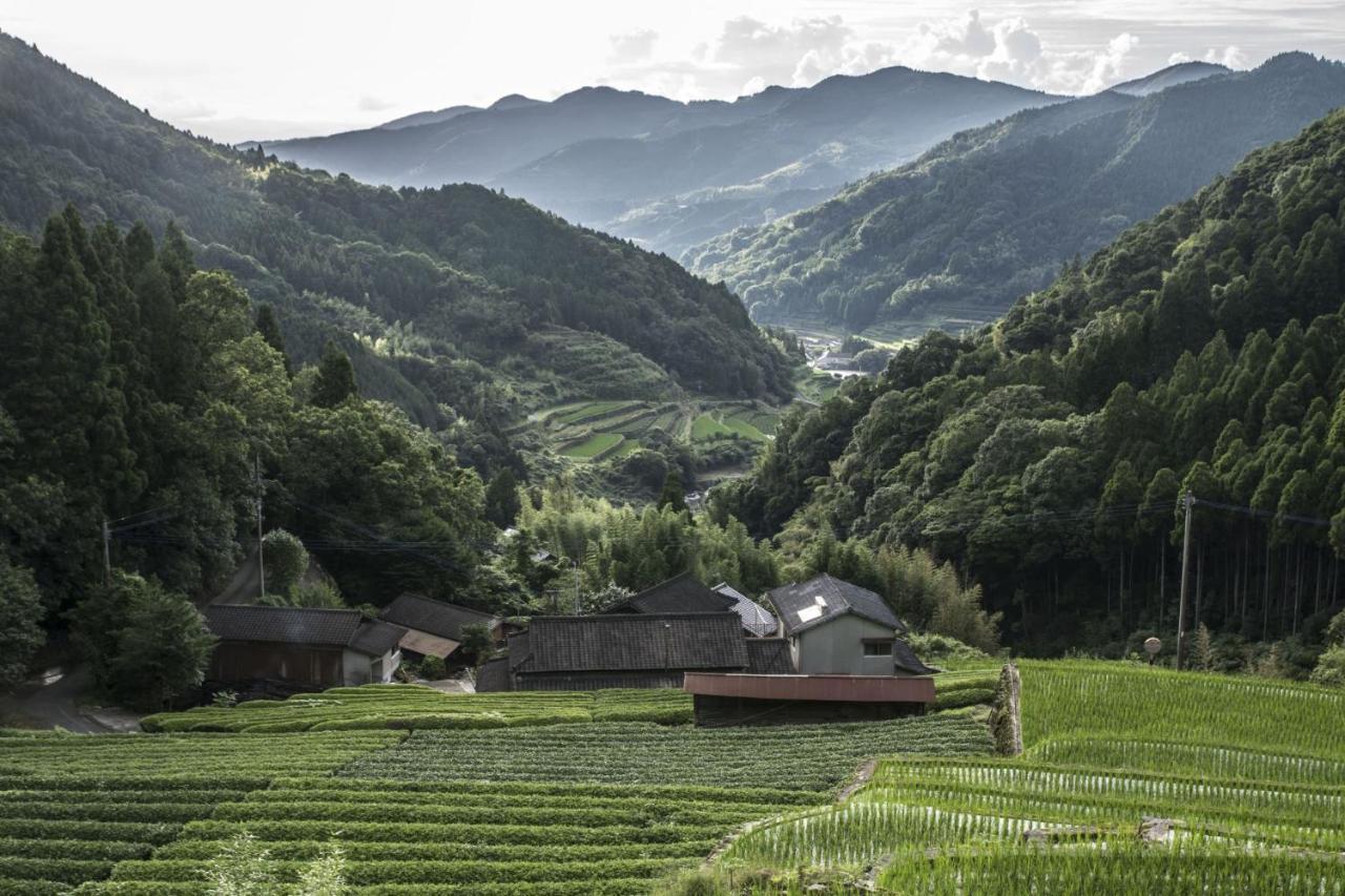 Hotel Sky Tea House Yame Exterior foto